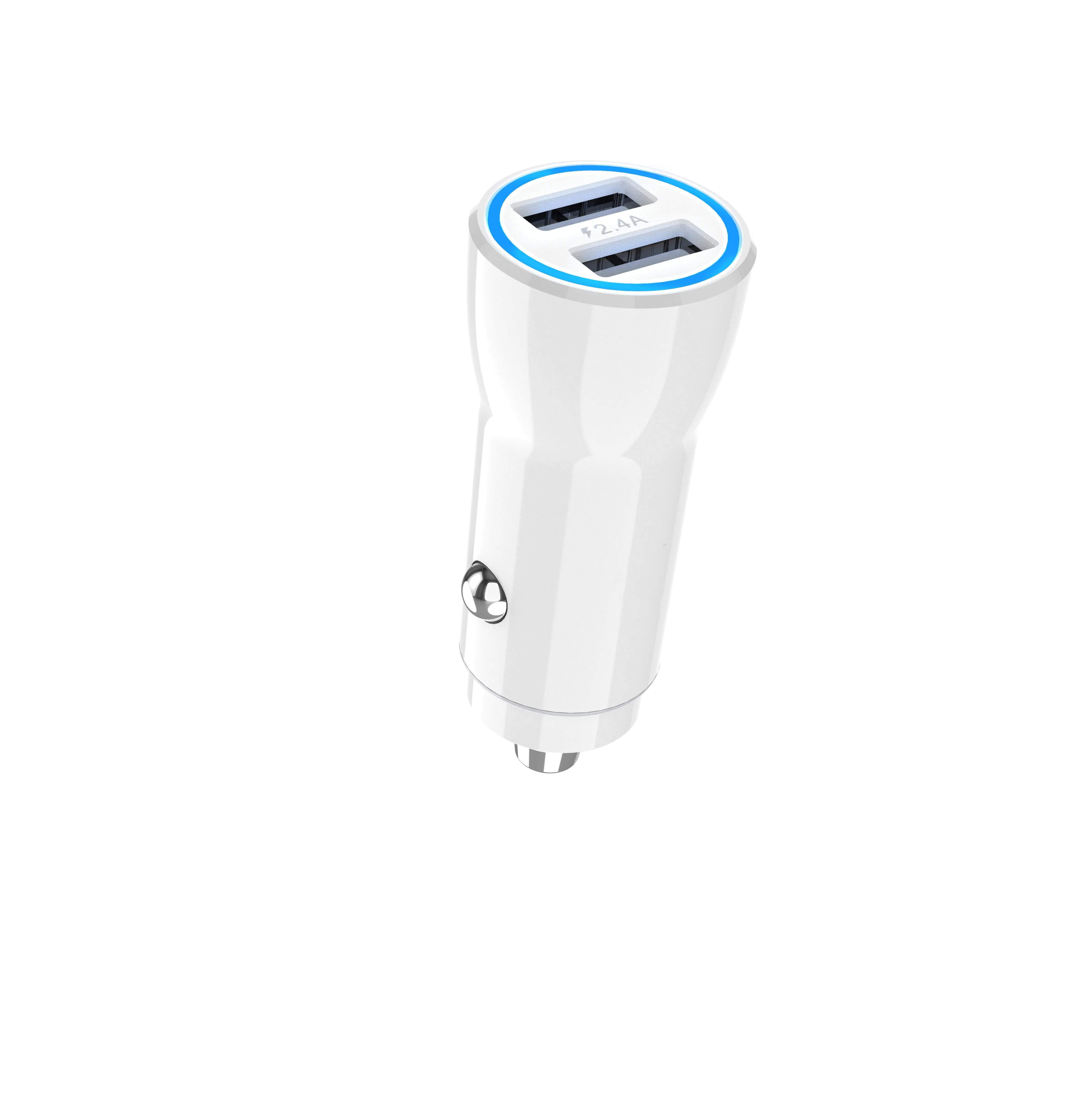 Автомобильное зарядное устройство 2 порта 4 А два USB-порта 12-24 В