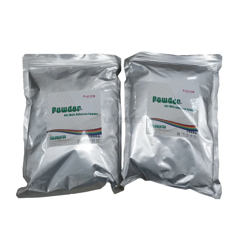 DTF Powder White Digital Transfer Hot Melt Adhesive 1kg Direct Print on Fabric Include T Shirt  Cotton Textile