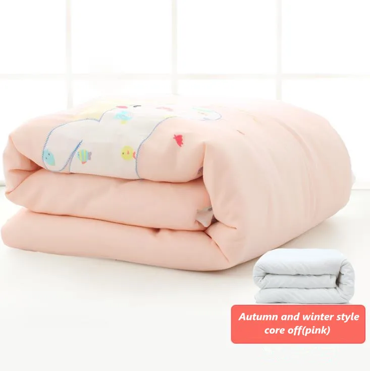 
Kindergarten quilts bedding spring and autumn cotton children can be removed gallbladder children covered by four seasons thick 
