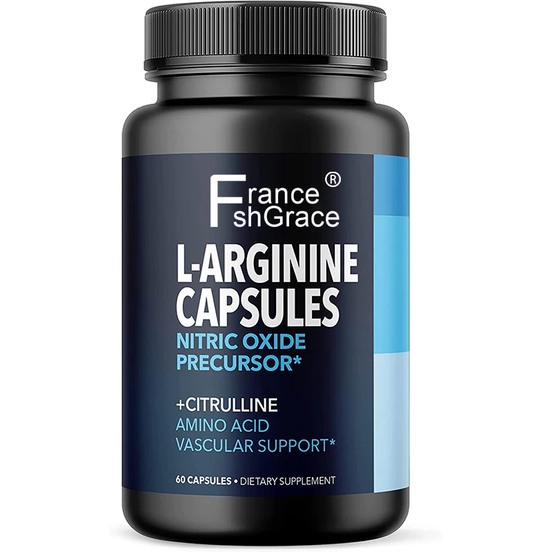 Promote Blood Circulation L Arginine Male Enhancing Supplement From Nitric Oxide 60 Capsules
