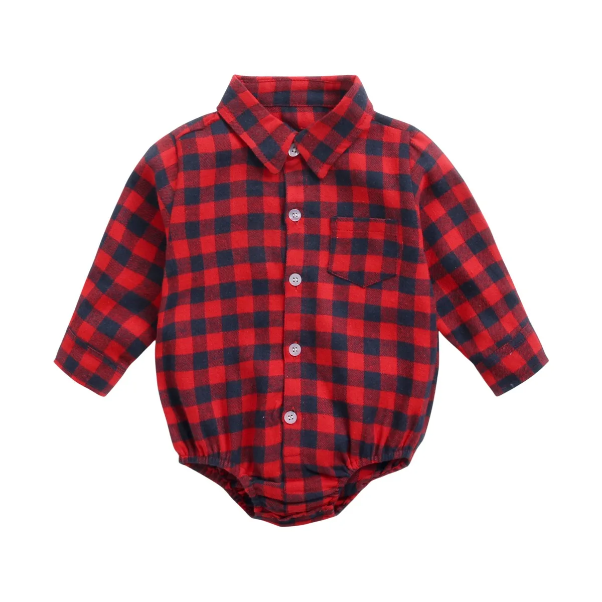 classic + popular styles polo long sleeve jumpsuit red check amazon products boy baby clothes