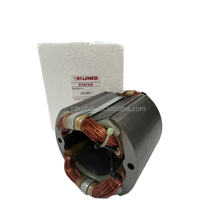 KUNDI Brand Professional Manufacturer power tool spare parts for Stator Field Coil 3612BR