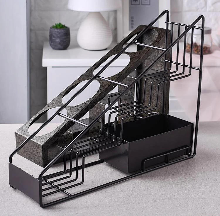 Smoothies syrup display storage rack syrup organizer holder stand shelf for juice sauce coffee shop jelly wine oil juice