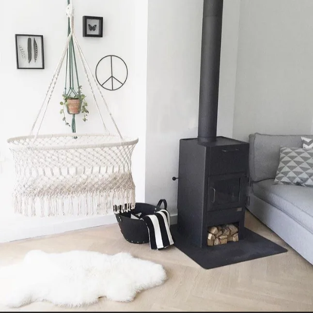 baby halo bassinest indoor swing bed crib macrame hanging infant cradle