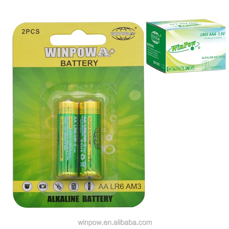 LR6 AA battery UM3 Super LR6 AA alkaline battery lr6 1.5v toy remote battery