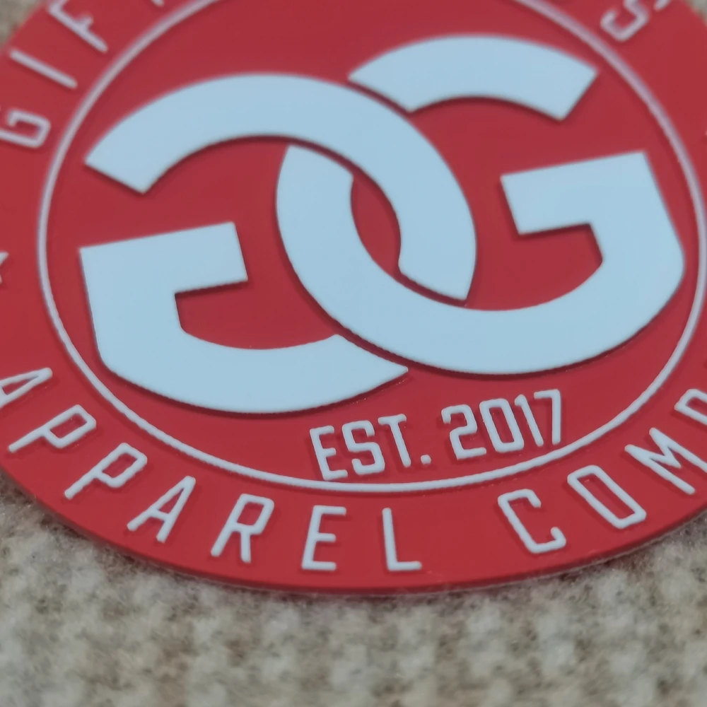 Оптовая продажа на заказ 3d мягкая резина ПВХ силиконовая этикетка патч резиновая мягкий для одежды