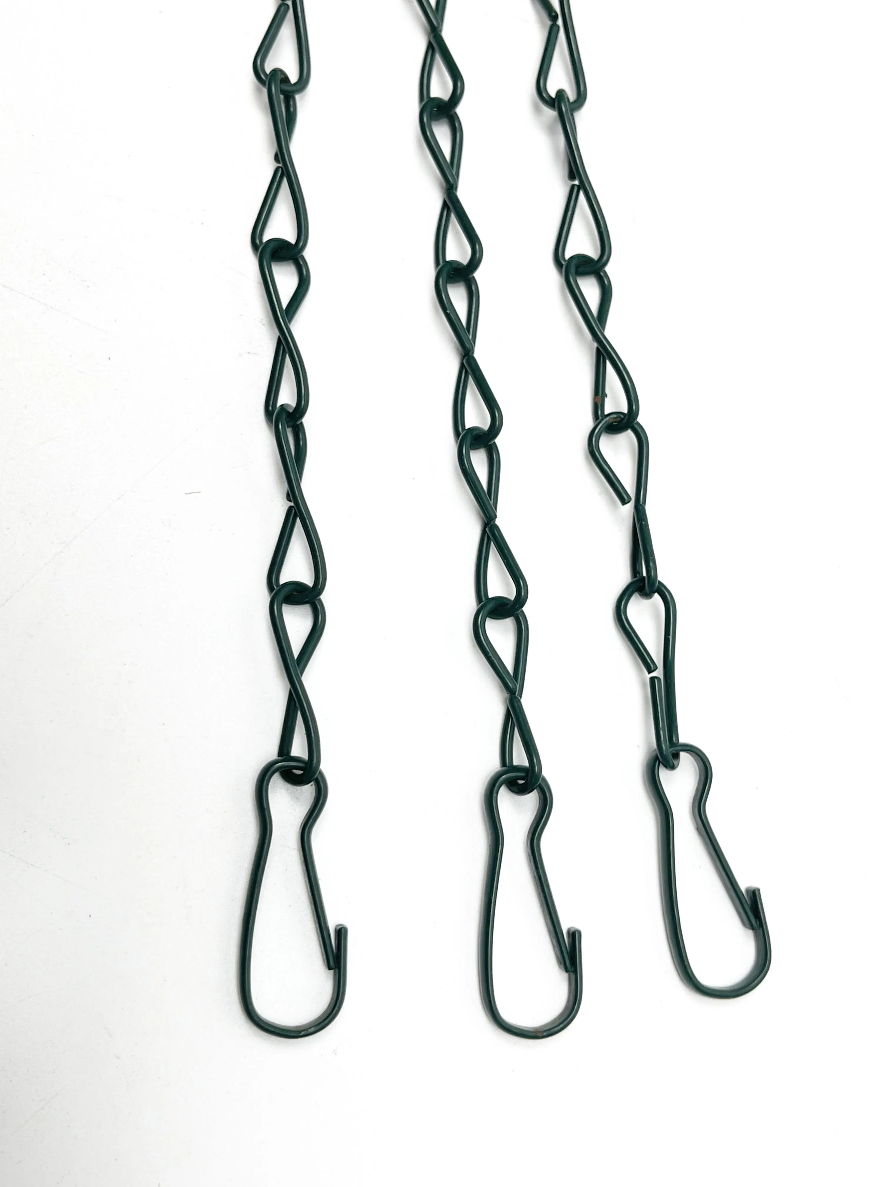 Black Paint Adjustable Hangers Chain for Hanging Plants Flower Pot Basket Replacement Chain 3 Point Garden Flower Pot