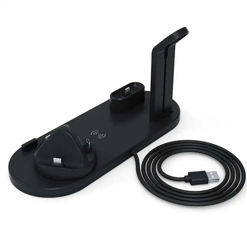 5 in 1 Wireless Charger Magnetic Foldable Charging Station Travel Charger For iphone charger power Adapter