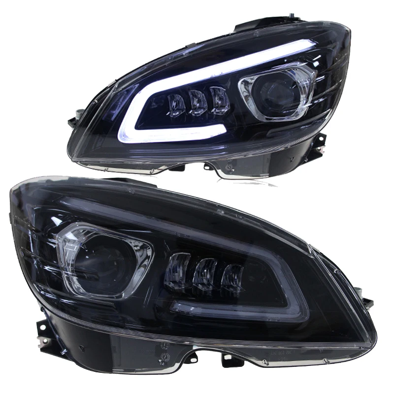 LED Headlights Head Lamp for Mercedes Benz W204 2007 2008 2009 2010 2011 c200 c260 c300 DRL Turn Signal High Beam Projector Lens