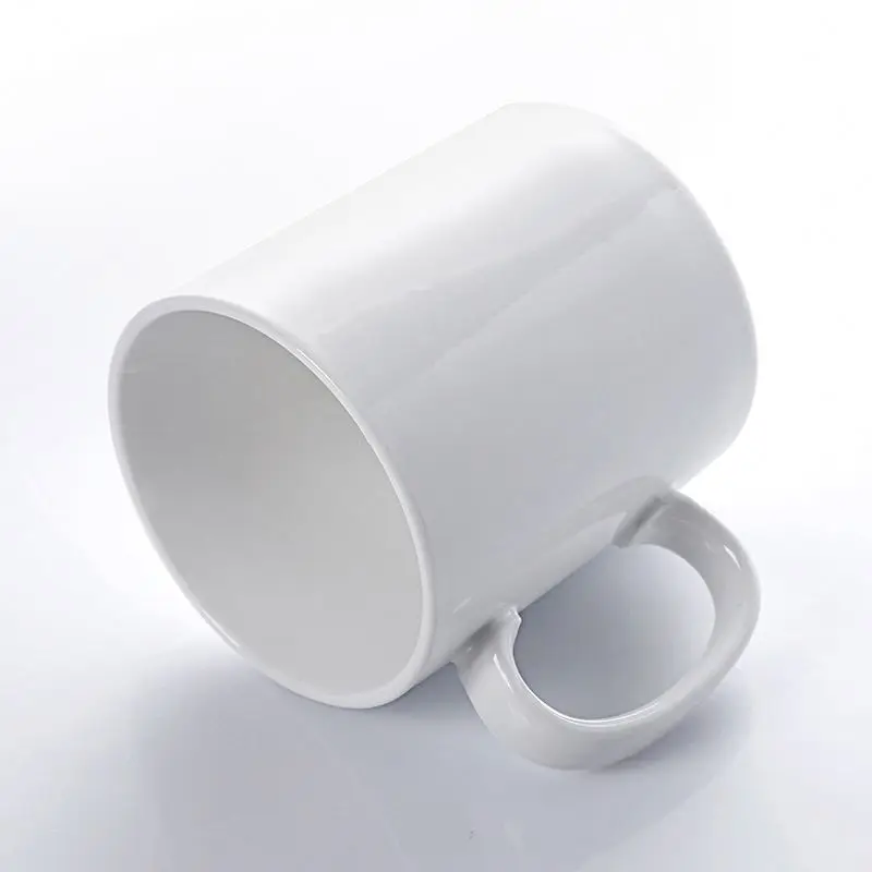 Wholesales Porcelain Plain White Animal Ceramic 3D Mug