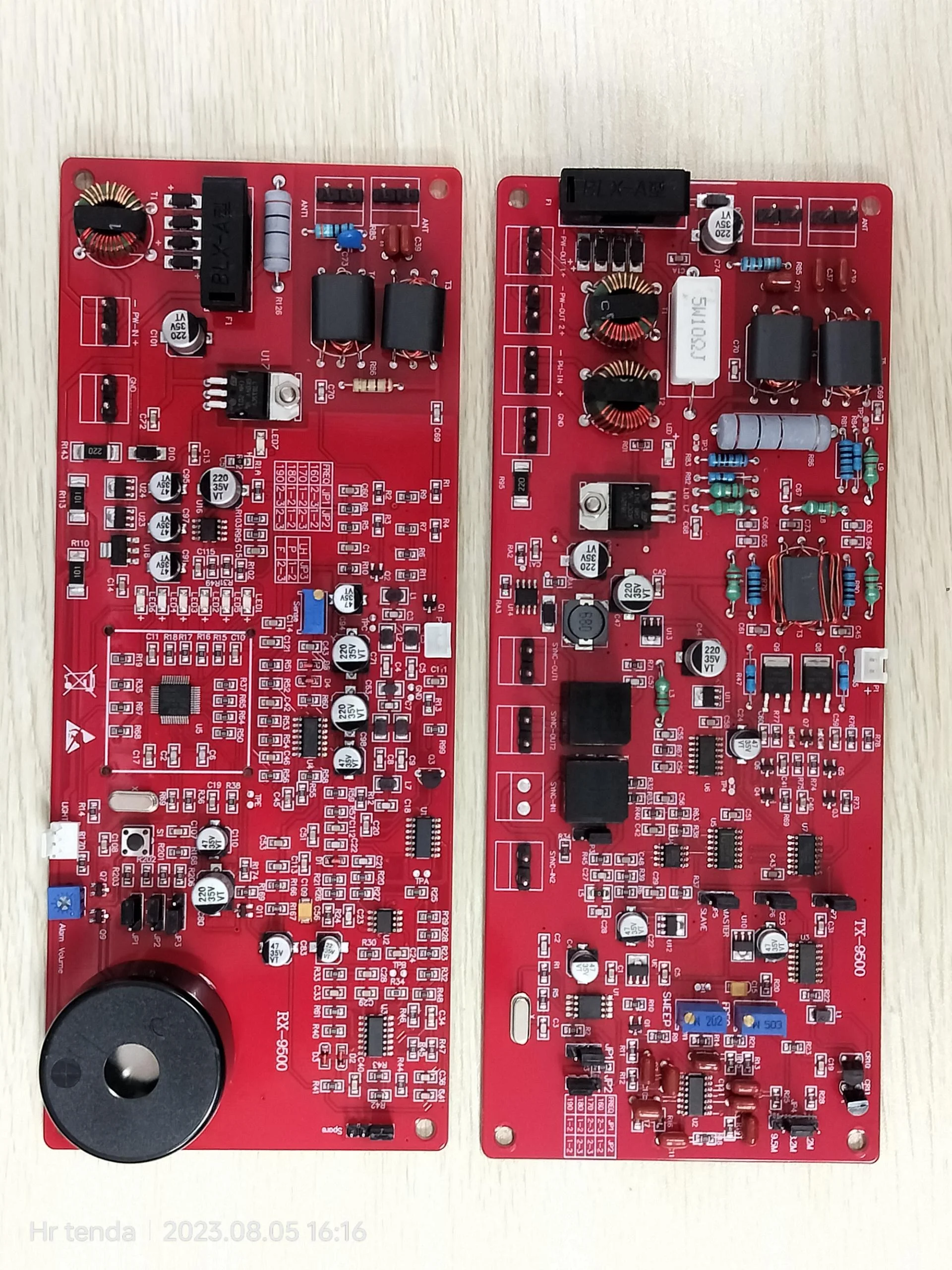 Shop security guard dual EAS PCB board 8.2mhz Dual EAS Main Board RF anti-theft board for retail stores