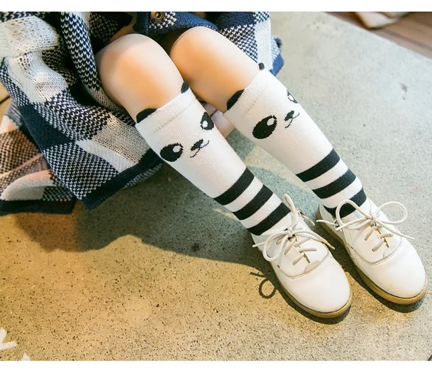 Cotton cute happy teen girls cheerleading machine for sew tube socks