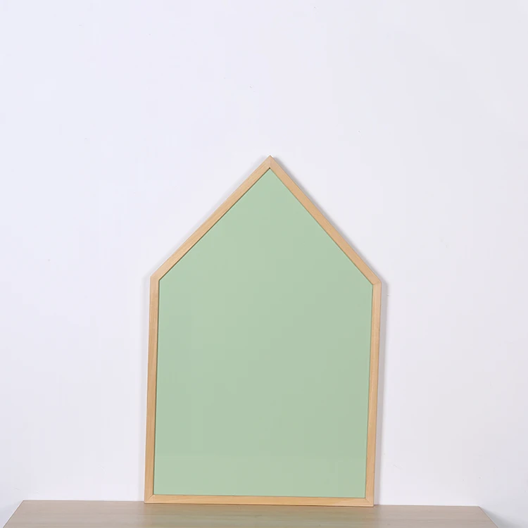 House shaped kids drawing board set magnetic drawing board for children whiteboards