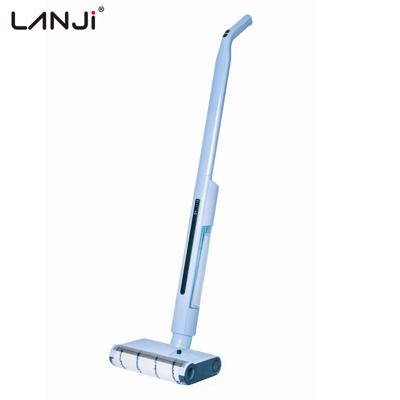 LJ-GL01 lanji OEM качалка вращающийся стиральная машина уборочная вакуумной очистки робот для мойки полов беспроводной спин спрей Беспроводная электрическая швабра пылесос