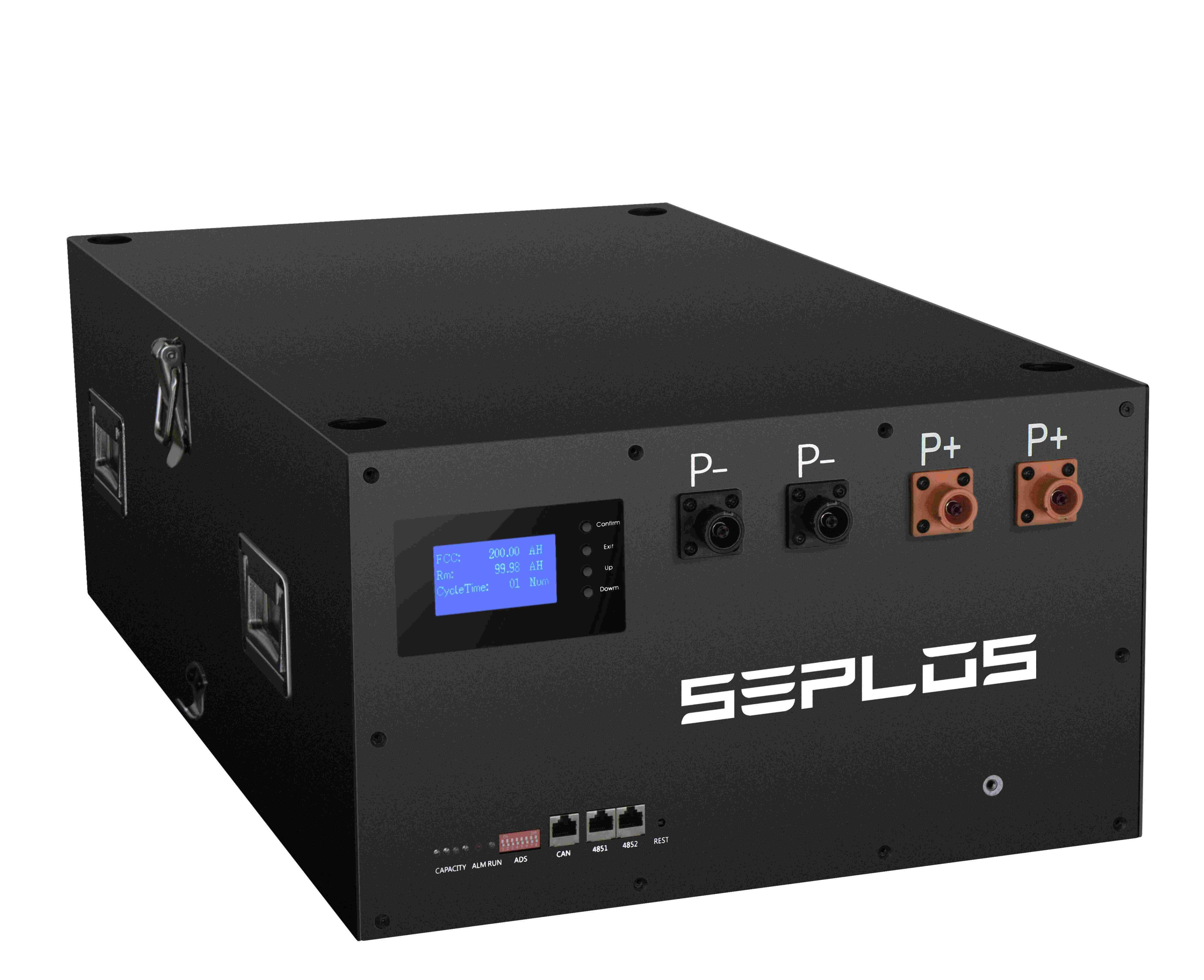 Lithium System 16S 1P Seplos Mason  200A BMS With Bluetooth 51.2V  280Ah   304Ah Empty  Kit