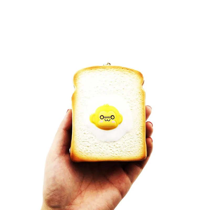 
Wholesale PU foam cute jumbo squishies slow rising kawaii puni maru bread food toy for kids. 