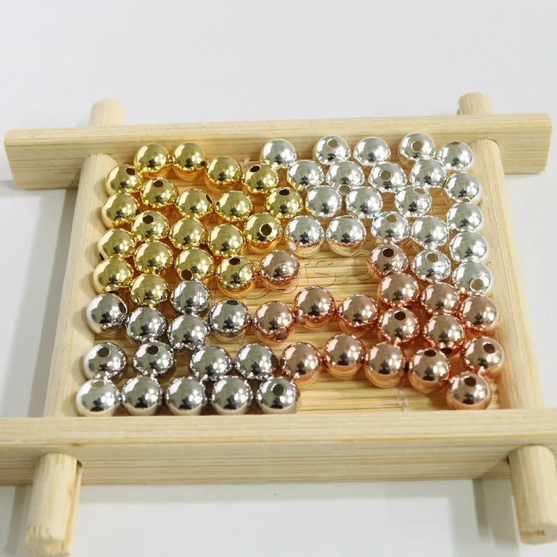  hot sale in 2021 round 925 Sterling Silver beads more colors different