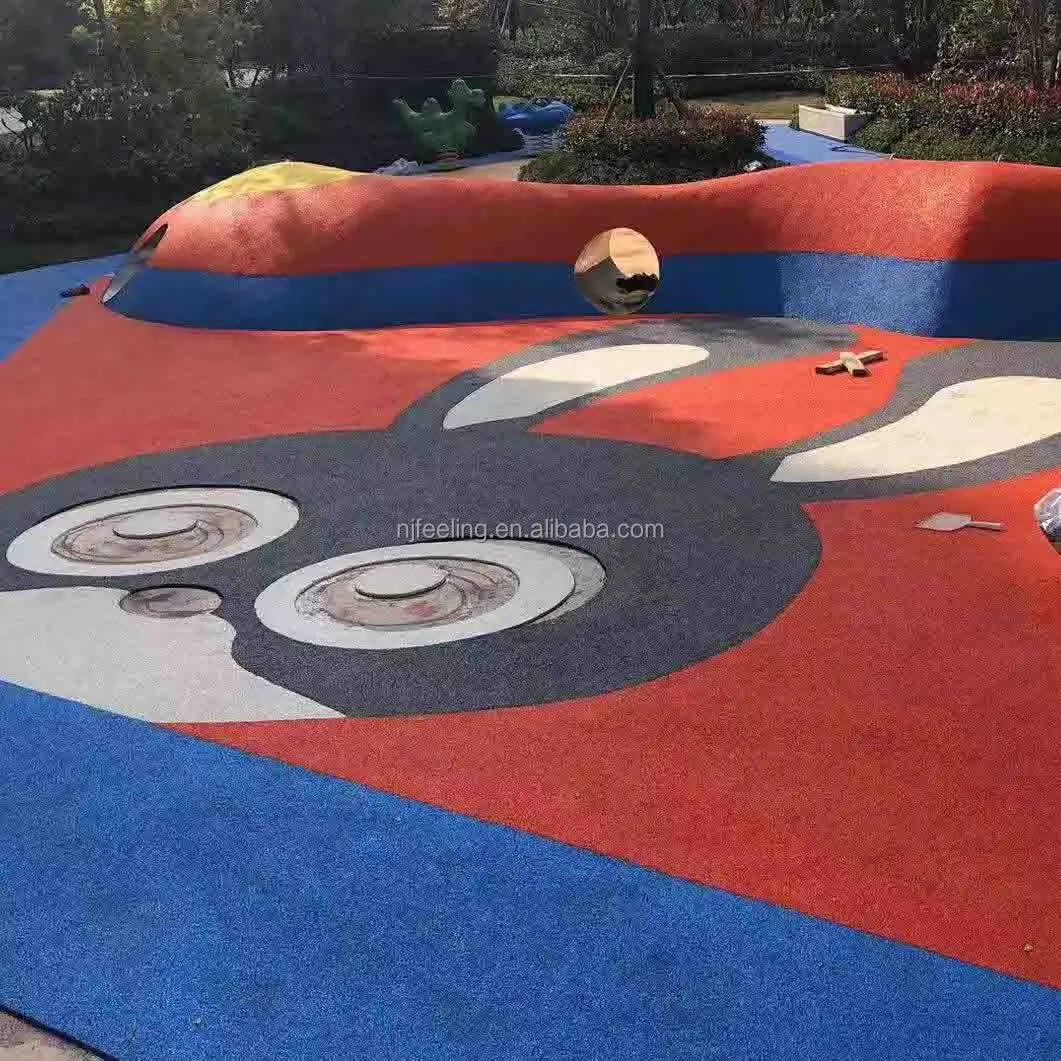 Смешанные дешевый EPDM резиновые гранулы Безопасности Резиновая поверхность спортивной площадки