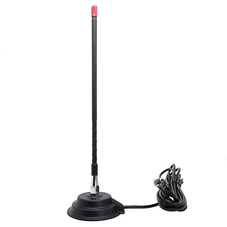 27mhz   Durable  Fiberglass whip  Antenna with SWR adjuster magmount  CB Radio Car Mobile Radio Scanner Antenna