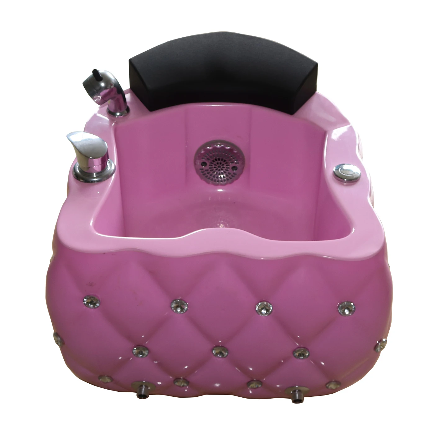 Acrylic Pedicure Foot Soak Basin Whirlpool Flow Foot SPA Bath