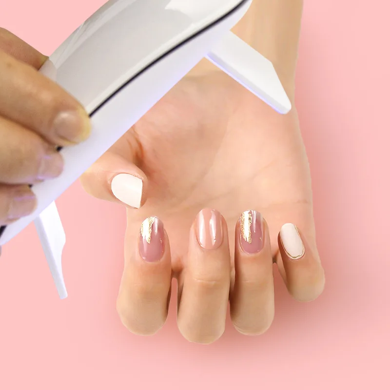 2024 Nails Stickers Epoxy Resin Fashionable Plastic Nail Polish Case Nail Beauty Products Strong Plastic Glue Stick