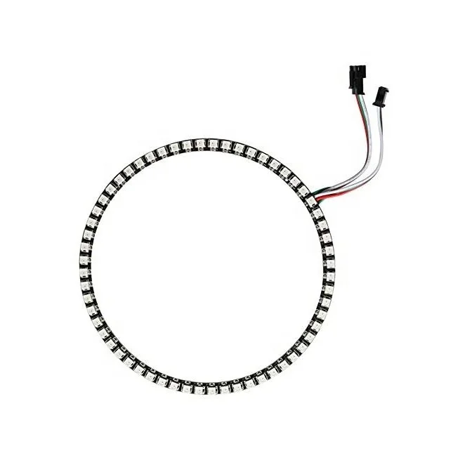 DC5V Led Angel Eye освещение 60 светодиодов WS2812B 5050 RGB LED Hola кольцо индивидуально адресуемое с