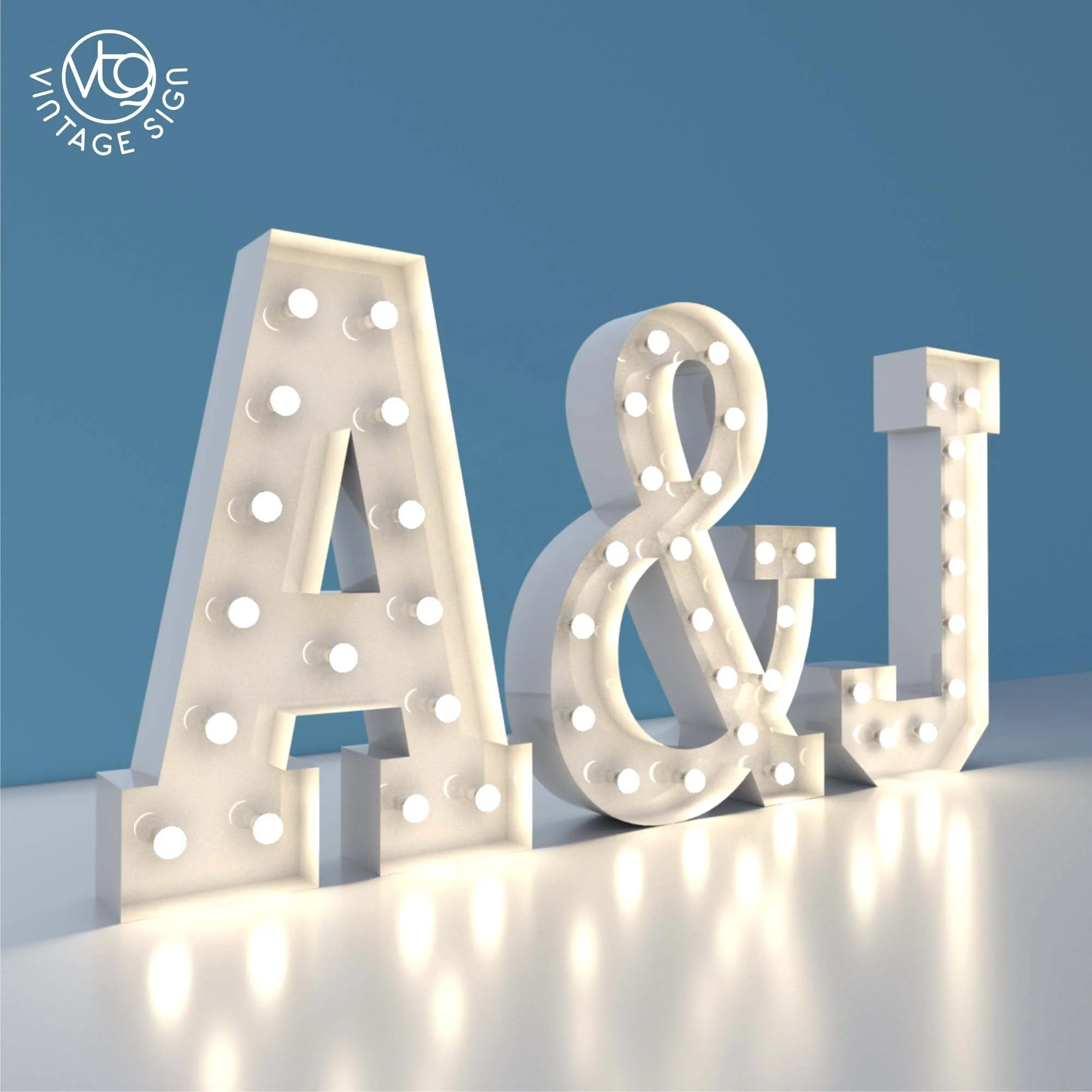 Factory Direct Stand Vintage Marquee Letters Love Letter Signs Wedding Decorations With Good Quality