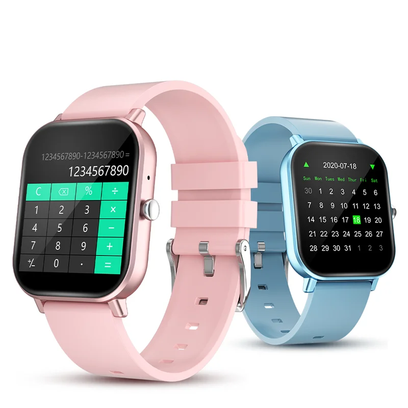 V6 Smart Watch Sports Fitness Wristband Waterproof Smartwatch for Android ios phone Blue tooth Heart Rate Digital