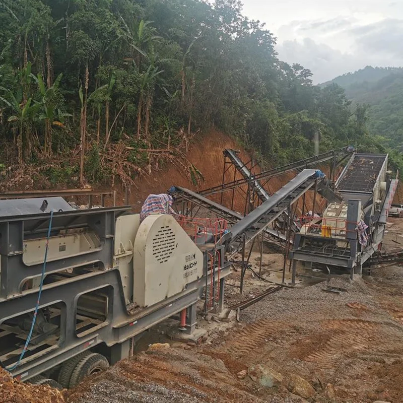 Gravel Rock Jaw Impact Crushing Plant Crusher Machine Complete Artificial Sand and Stone Production Line