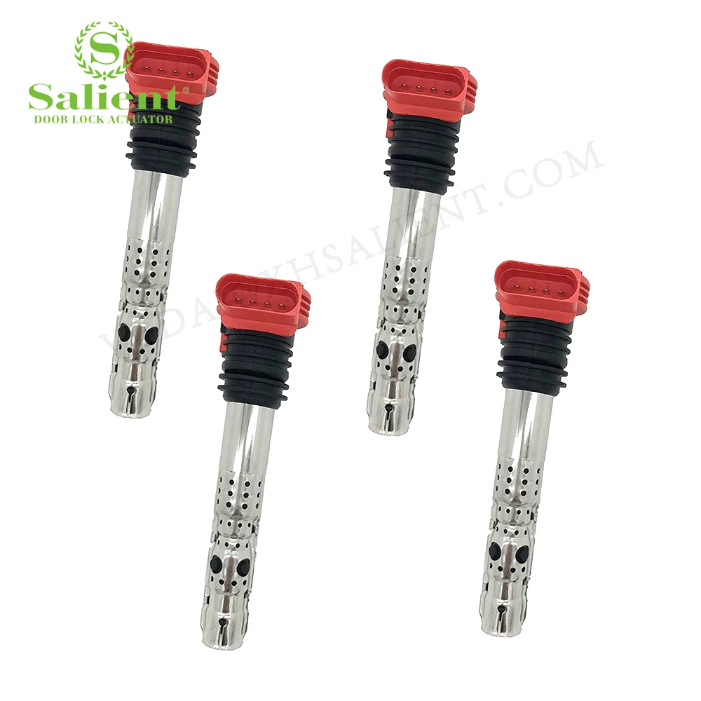 Mazda 3 High Quality Wholesale OEM 06C905115E 06C905115F Car Accessories Ignition Coil DHVW-240 Plastic 7 Days One Piece One Bag