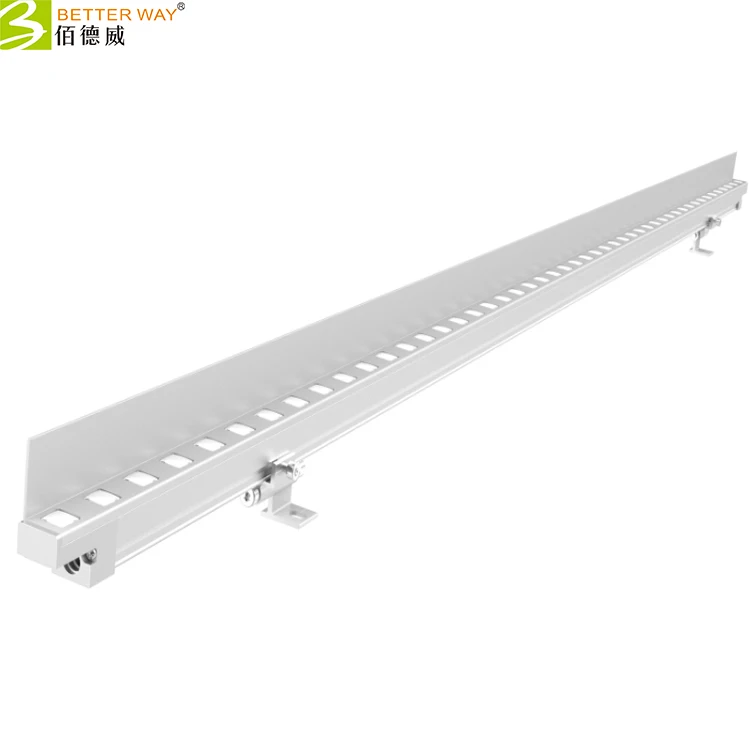  DMX512 Малый Мощный 60 градусов 120 светодиодный настенный светильник 12 Вт Светодиодный линейный с теплым белым светом используется в уличном мостовом
