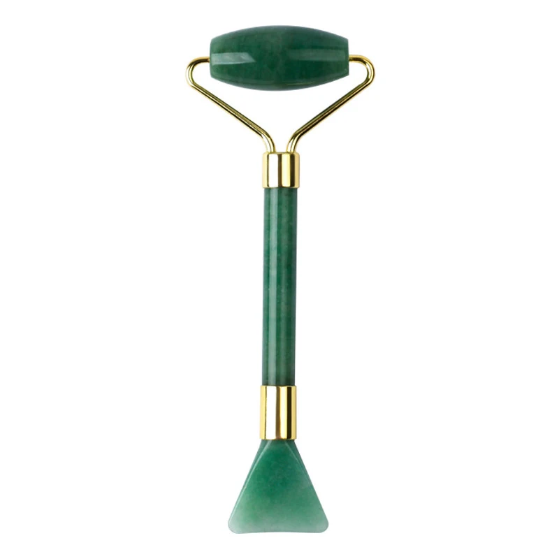 
Wholesale Natural Dongling Jade Two Sets Of Wheel Fine Oil Bottle Jade Roller Packaging Box 