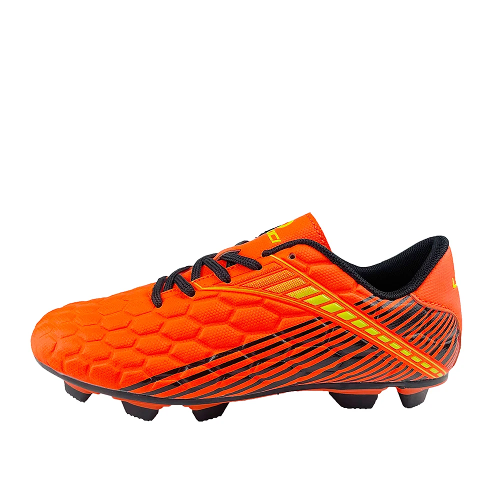 hot sale 28-35 size wholesale kids football shoes kids shoes artificial leather material