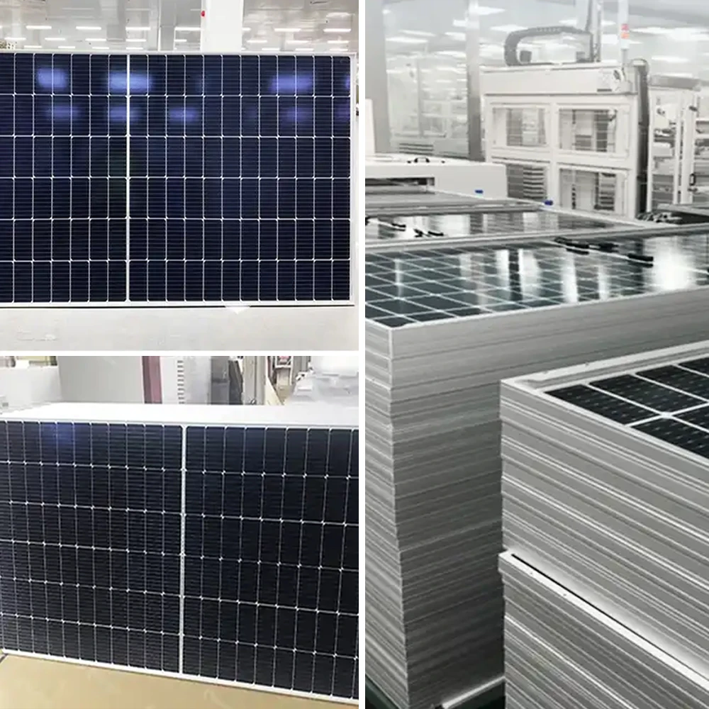 JA N-type TOPCon Panel Solar 575W 580W 585W 590W 600W Bifacial 144 Cells N-type Solar PV Panels For Solar Power Systems