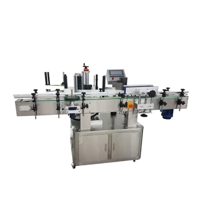 LTPK-220 Adhesive Candle Jar Canned Tuna Bottle Metal Can Labeling Applicator Machine For Plastic Bottle Labels