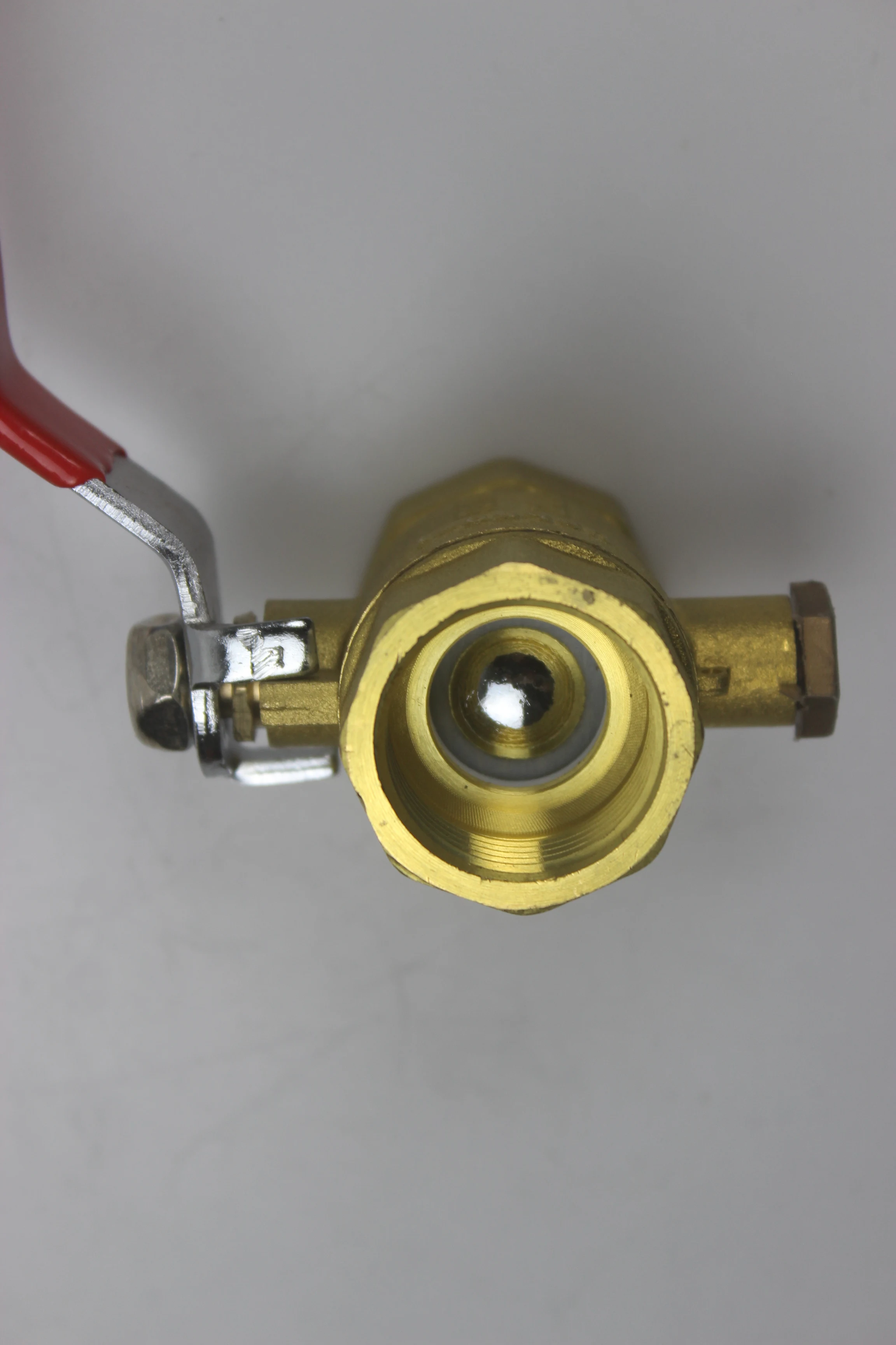 China manufacture Temperature Measuring ball valve hydraulic valve