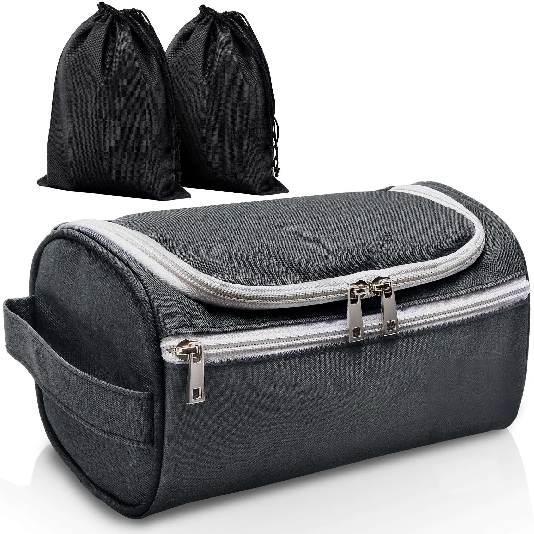 Travel Toiletry Bag Small Portable Hanging  and Grooming Tools Cosmetic Organizer Makeup, Toiletries