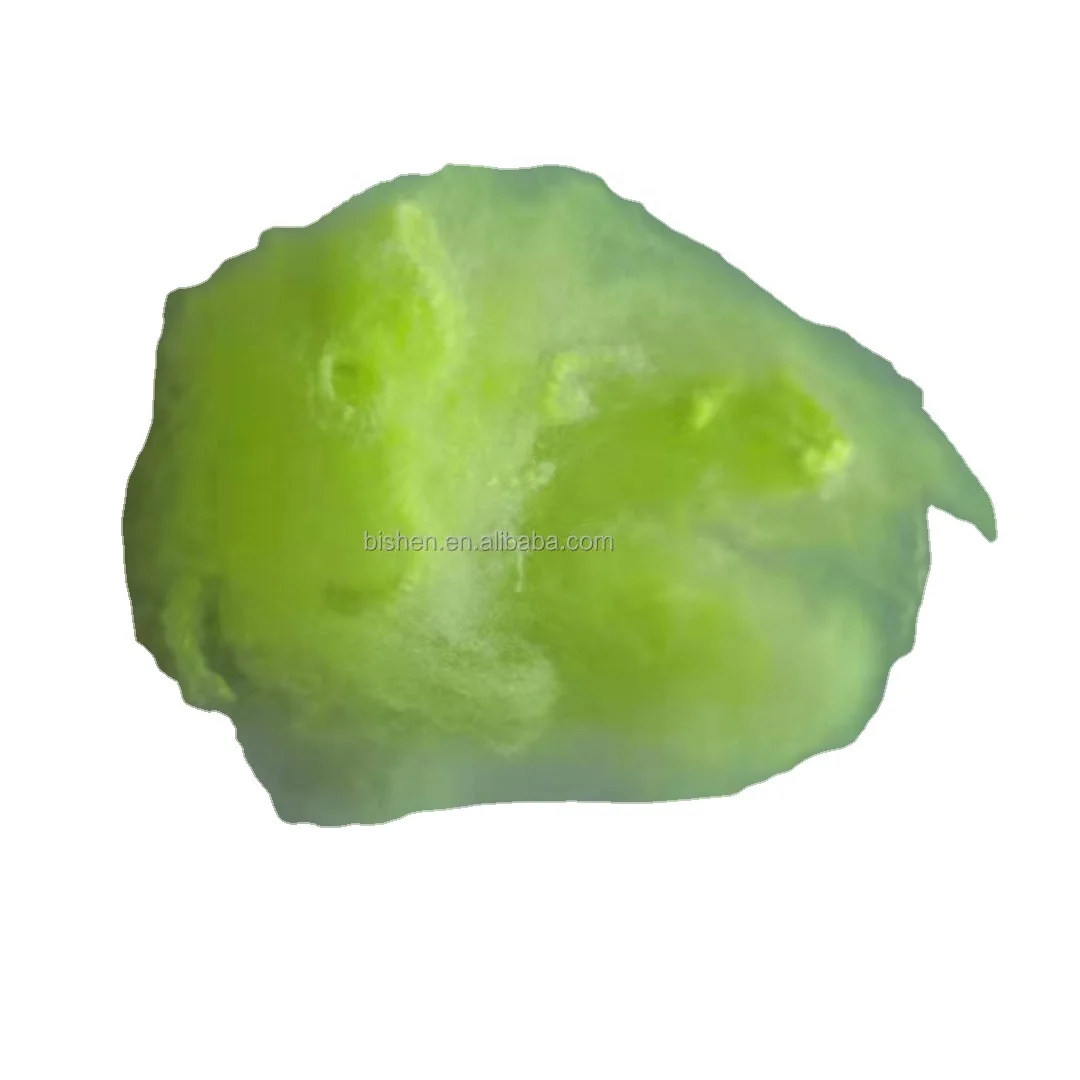 GRS certified Chemical Fiber yellow  used for  Carpet  15D64MM