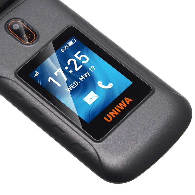 Разблокированный телефон-раскладушка UNIWA V909T, экран 2,8 дюйма, 4G LTE, с клавиатурой, сотовый телефон, сотовые телефоны