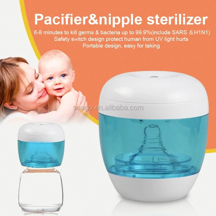 Seago SG-115 Dental Portable UV Ultraviolet LED Children Kids Baby Nipple Soother Teat Toothbrush Heads Sterilizer Santinizer