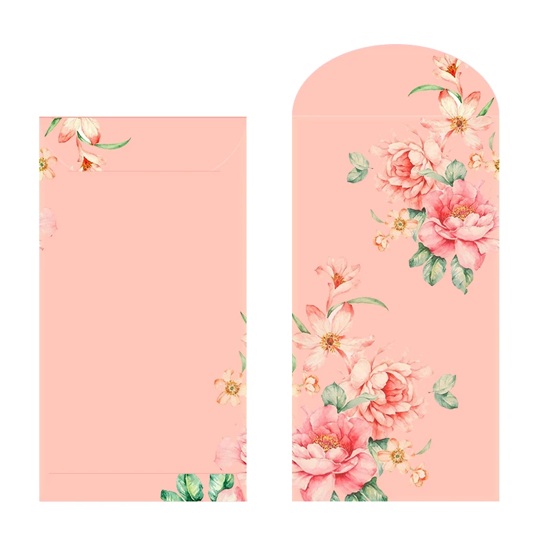 Custom design Chinese New Year red packet Ang pao custom red envelope 2021