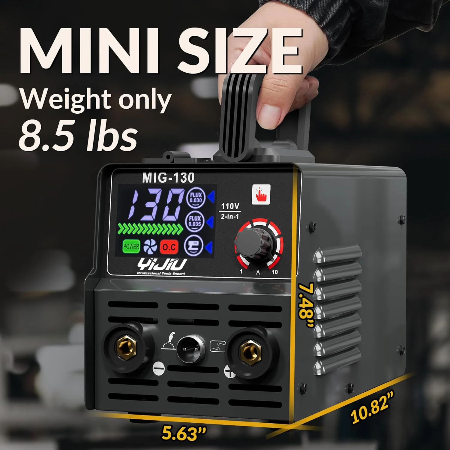 YIJIU  MIG/MMA-200 2 IN 1 GASLESS MIG   WELDING MACHINE
