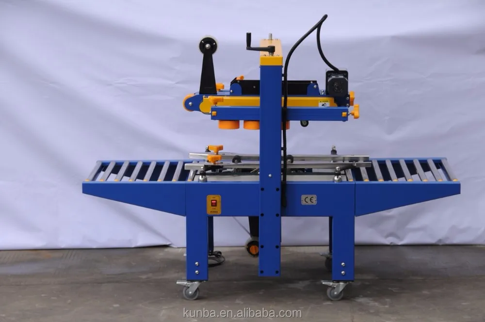 
KUNBA Fj-6050L Top & Bottom Tap Sealing Carton Machine 