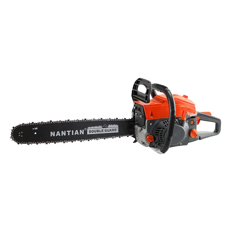 China gasoline chain portable sawmill petrol gas hand easy start cheapest chainsaw for sale