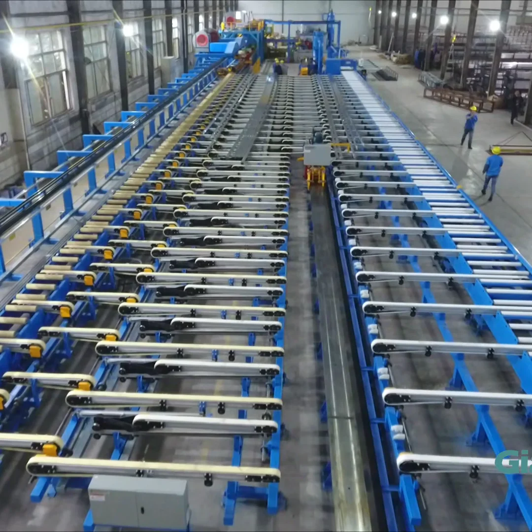 Aluminum profile cooling table (Independent updating)  extrusion line