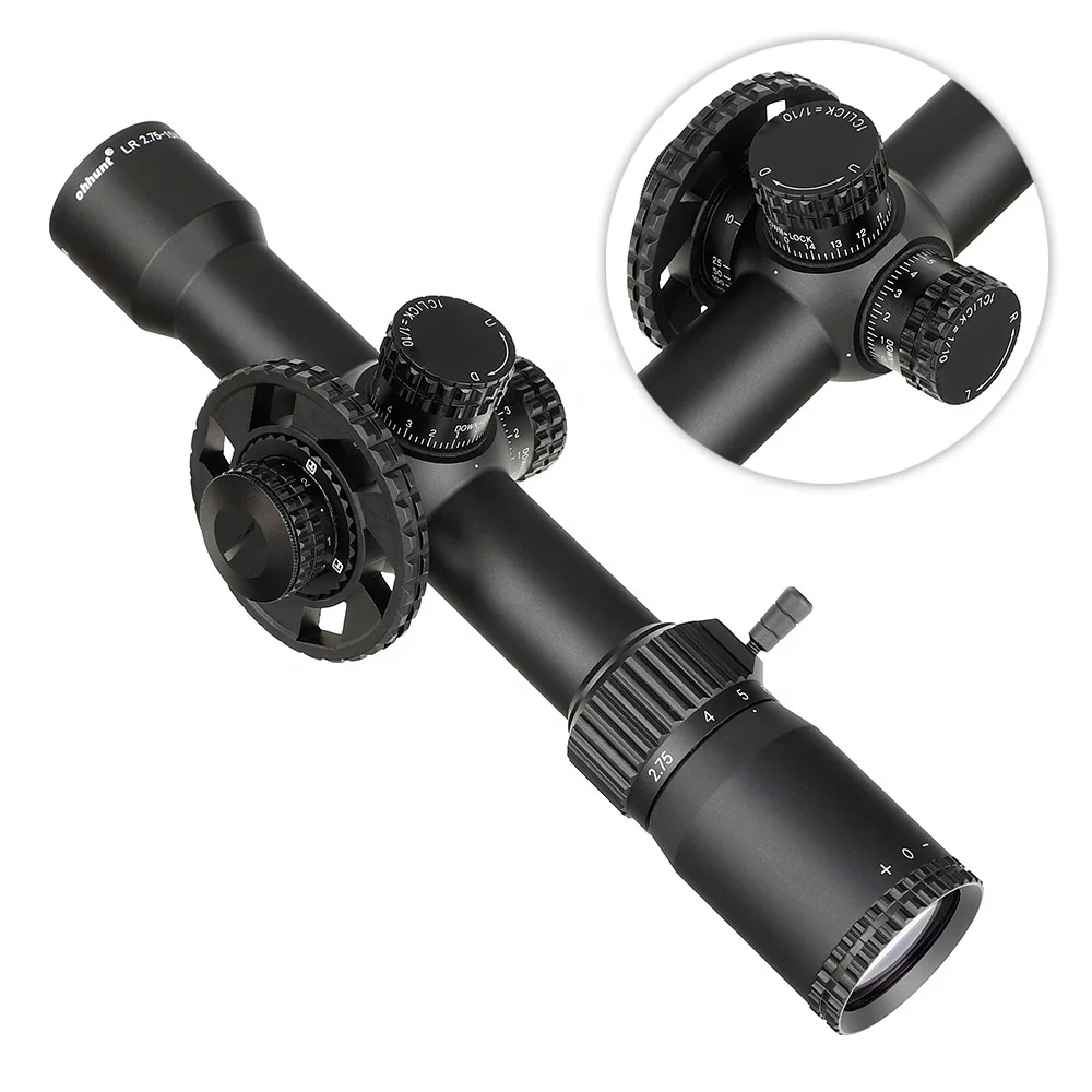YSC OEM 2.75-15X32 SFIR Compact Scope Side Focus With Big Handwheel Optic Tactical Sights for Hunting