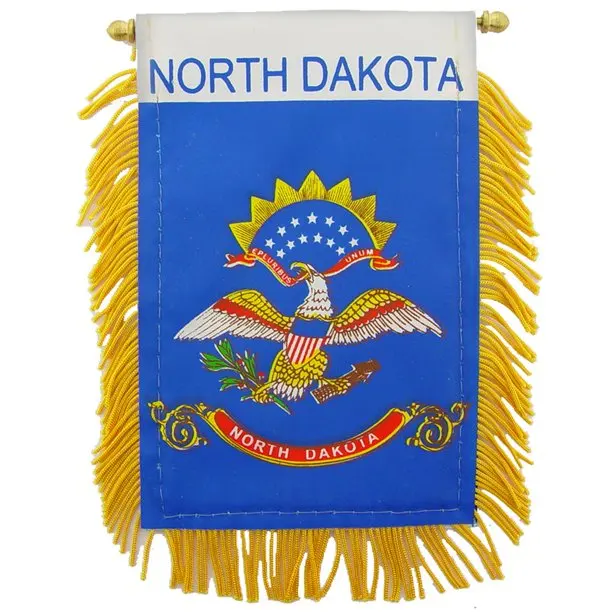 North Dakota USA State Flag 100% Polyester Country Flag with Silk Screen Printing