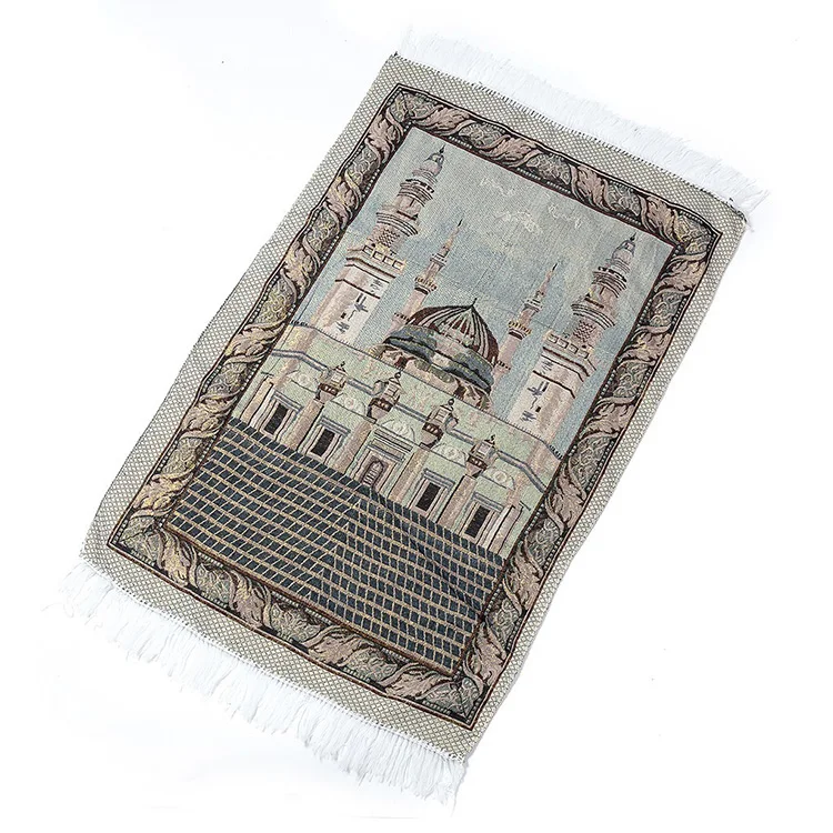 Reliable Quality Custom Hajj Gift Praying Rugs Luxury Islamic Prayer Mat Muslim