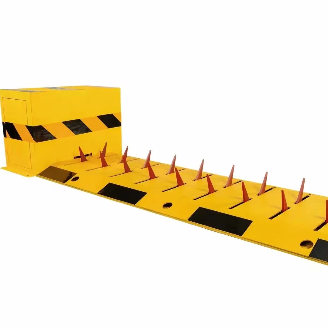 Automatic Remote Control Spikes Tire Killer Barrier, two way road block speed bump