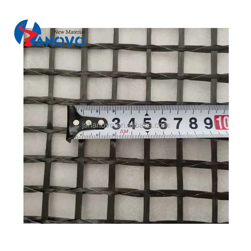 High Strength Prepreg Durable Carbon Fiber Geogrid Mesh For Reinforcement